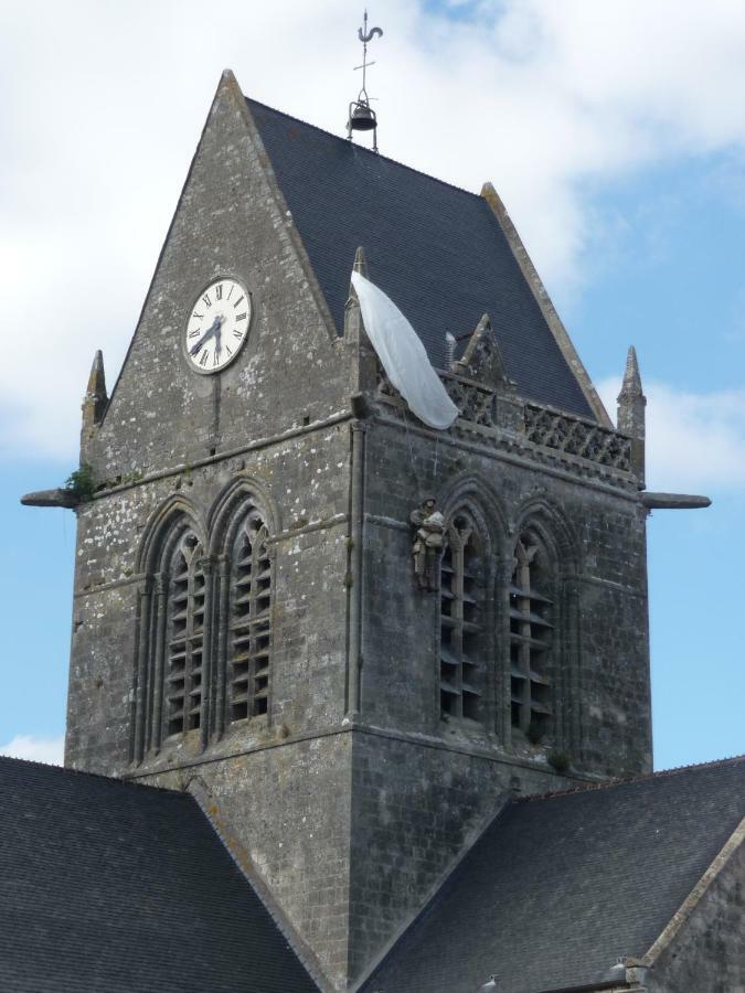 L'ancien Presbytère de Sébeville Exterior foto